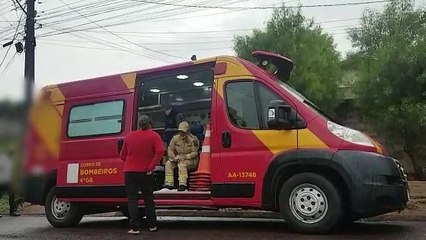 Ao utilizar serra mármore, homem sofre laceração na coxa