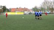 Das 1:1 für den JFV Eichsfeld im Test gegen den SV Rotenberg durch Laurenz Schröder