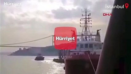 İstanbul Boğazı'nda arıza yapan 59 metrelik gemi kurtarıldı