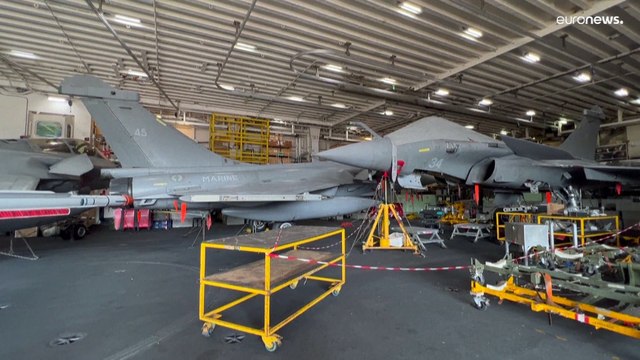 شاهد: تدريبات بحرية فرنسية هندية بمشاركة حاملة الطائرات شارل ديغول