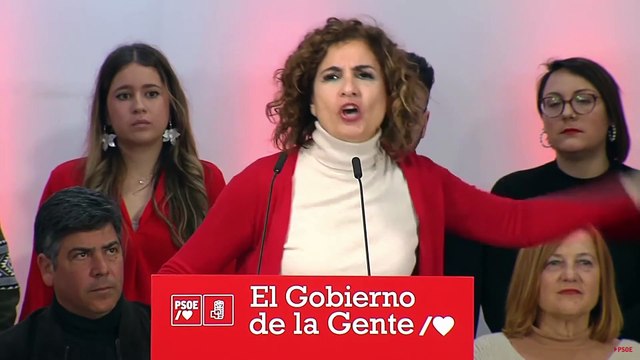 Montero denuncia la confrontación contra Sánchez de nostálgicos del 1-O y la derecha que añora la España negra