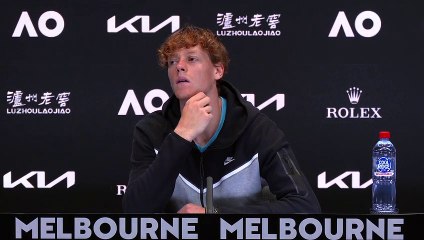 Open d'Australie 2023 - Jannik Sinner : "I guess we saw today it was close, no? Also the score says it ! I had the momentum. I messed it up a little"