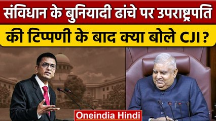 Chief Justice DY Chandrachud ने constitution के बुनियादी ढांचे को कहा ध्रुवतारा | वनइंडिया हिंदी