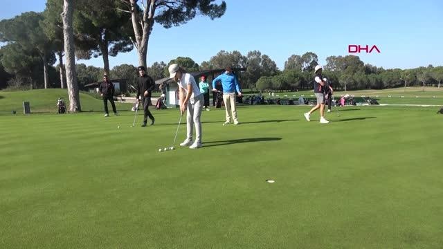 SPOR Türkiye Golf Milli Takımı'nın Antalya kampı başladı