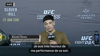 UFC 283 - Moreno : “Il est très clair que j’ai été un meilleur combattant, plus complet”