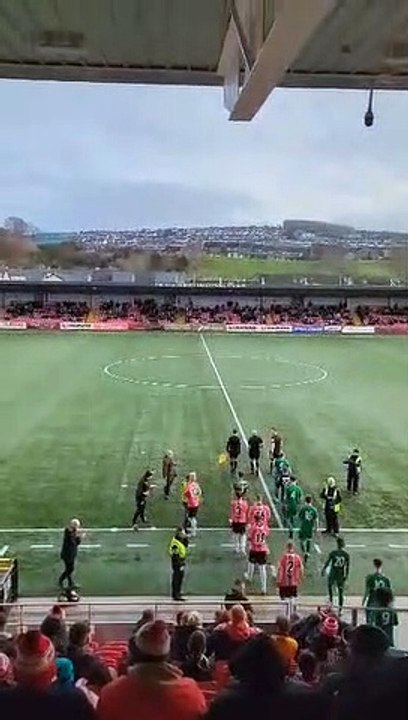 Derry City preseason friendly against Harps