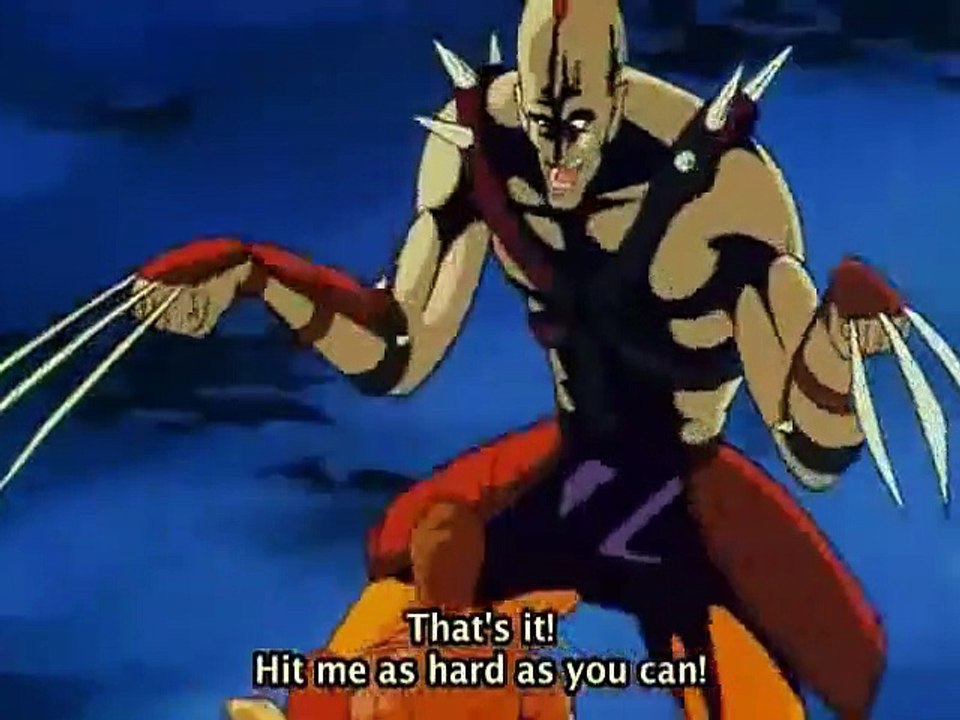 Hokuto no Ken - Kenshiro - snap spine in half