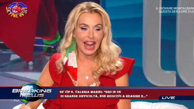 Gf Vip 6, Valeria Marini: “Ero in un di grande difficoltà, non riuscivo a reagire e…”