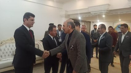 MARDİNLİ HEYET, SİLAHLI SALDIRIDA HAYATINI KAYBEDEN 5 KİŞİNİN AİLESİNE TAZİYE İÇİN IRAK'A GİTTİ