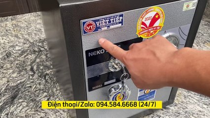 Mẫu két sắt Việt tiệp khóa cơ bán tại Két Sắt Philips