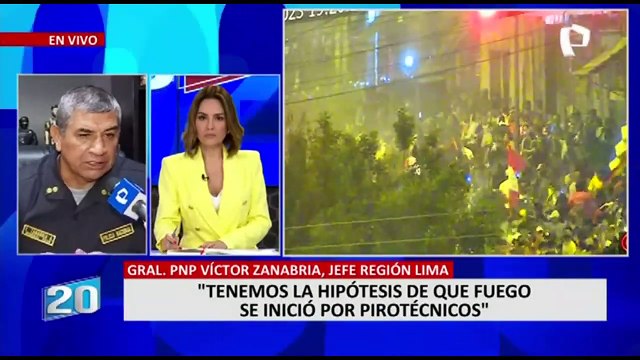 General PNP Víctor Zanabria: Tráfico ilícito de drogas y minería ilegal financiarían protestas en Lima