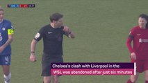 Chelsea v Liverpool abandoned after six minutes due to frozen pitch