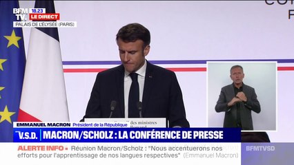 Livraisons de chars Leclerc à l'Ukraine: Emmanuel Macron affirme que "rien n'est exclu"