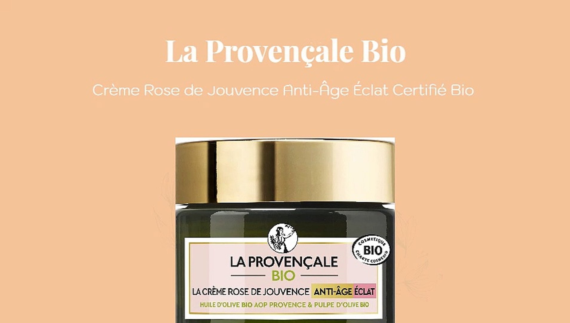 La Provençale Bio - Crème Rose de Jouvence - Vidéo Dailymotion