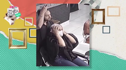 Estilista hizo algo de admirarse