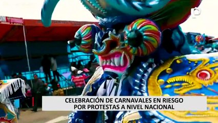 Télécharger la video: Celebración de carnavales en riesgo debido a protestas a nivel nacional