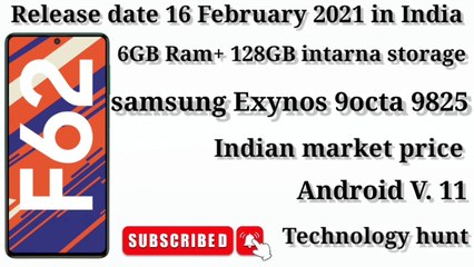 Samsung Galaxy F62 Specification  Review&Unboxing Prize Features_Under 24000 l pagegyan l