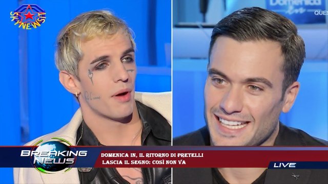 Domenica In, il ritorno di Pretelli lascia il segno: così non va