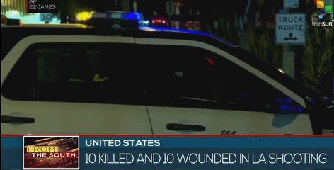 Shooting reported in U.S. with a toll of 10 dead and 10 injured