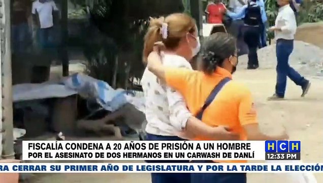 Condenan a 20 años de cárcel a hombre que asesinó a dos hermanos en Danlí