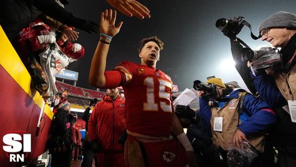 Скачать видео: Report: Kansas City Chiefs QB Patrick Mahomes Diagnosed With High Ankle Sprain