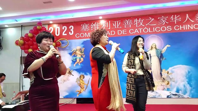 Celebrando el Año Nuevo Chino en Sevilla.