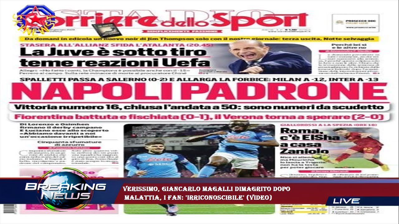 Verissimo, Giancarlo Magalli dimagrito dopo  malattia, i fan: 'Irriconoscibile' (Video)