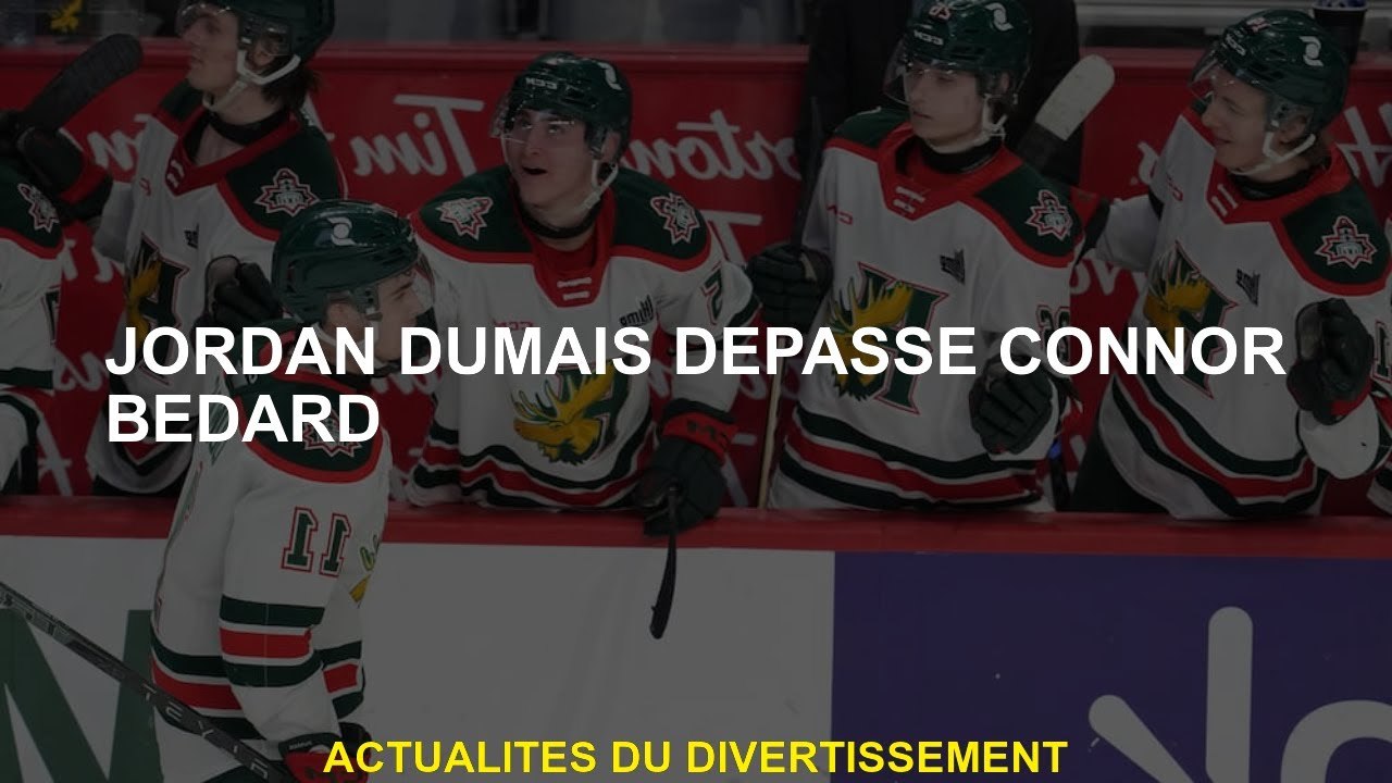 Jordan Dumais dépasse Connor Bedard