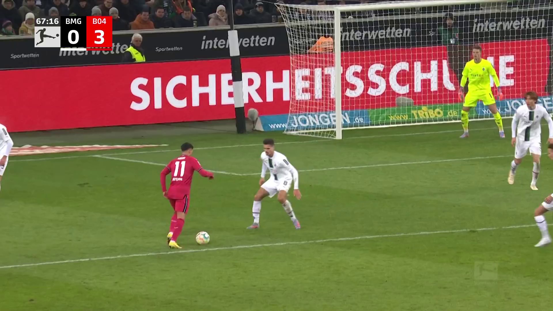 Borussia Monchengladbach v Bayer Leverkusen