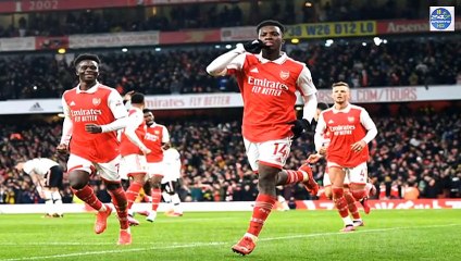 Arsenal 3-2 Man United Eddie Nketiah Strikes Twice to Extend Gunners Lead at the Table