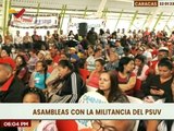 Militancia del PSUV alista acciones y logística para marchar este 23 de nero