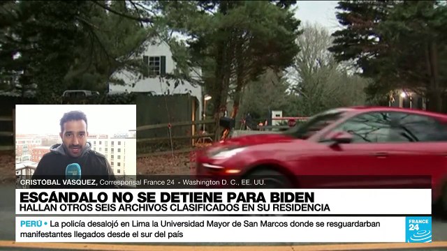 Informe desde Washington: se descubren más documentos confidenciales en residencia de Biden