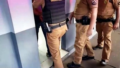 Após se apaixonar, homem quebra boate na BR-277 e é detido pela PM