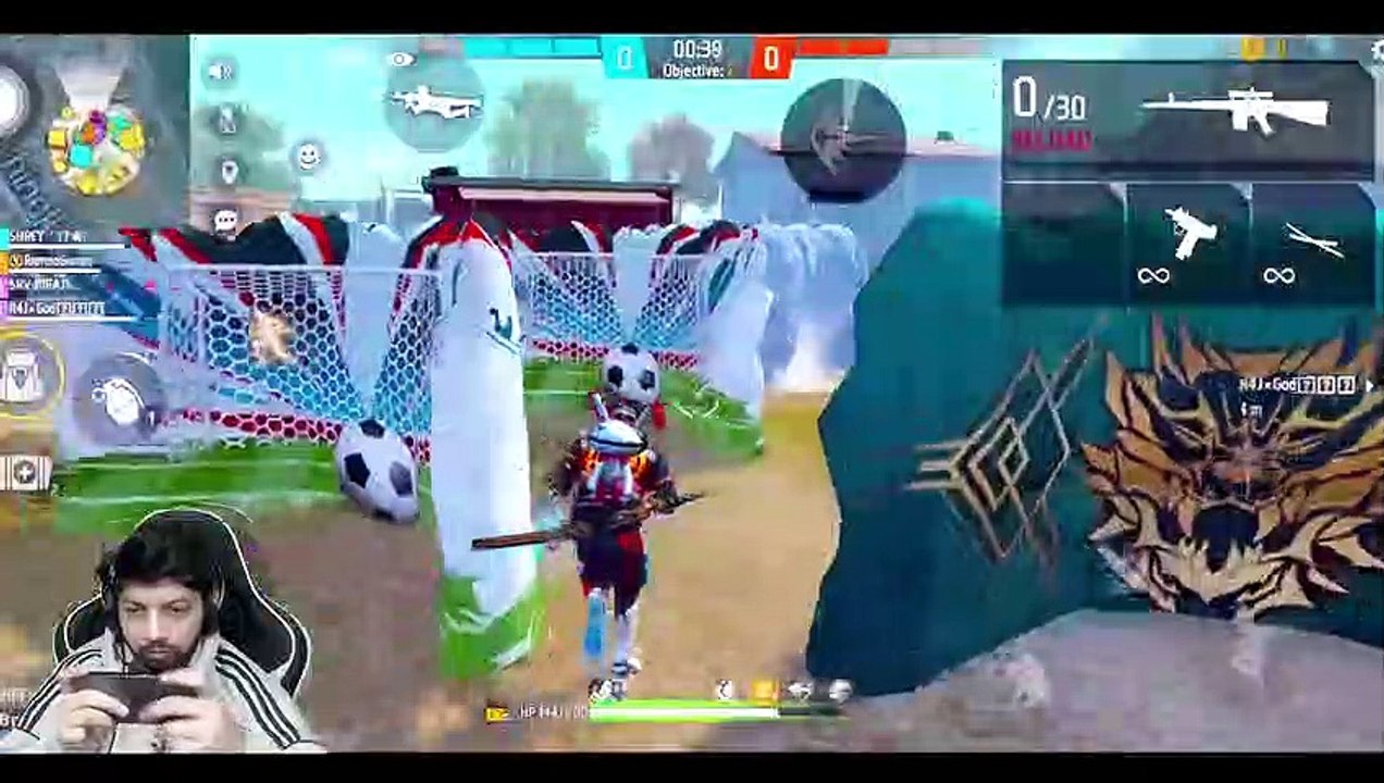 Desi Gamers (Amitbhai) Team Vs Romeo Gamer Team--- Best Aukat Clash Squad Battle--- Garena Free Fire R.G