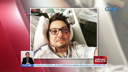 Jeremy Renner, nakauwi na; Sumasailalim sa therapy kasunod ng snow tractor accident | UB