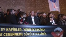 Anadolu Gençlik Derneği İsveç Başkonsolosluğu önünde Kur'an-ı Kerim'in yakılmasını protesto etti