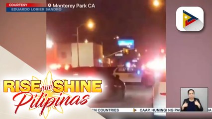 Suspek sa pamamaril sa isang dance club sa Monterey Park sa California, patuloy na tinutugis