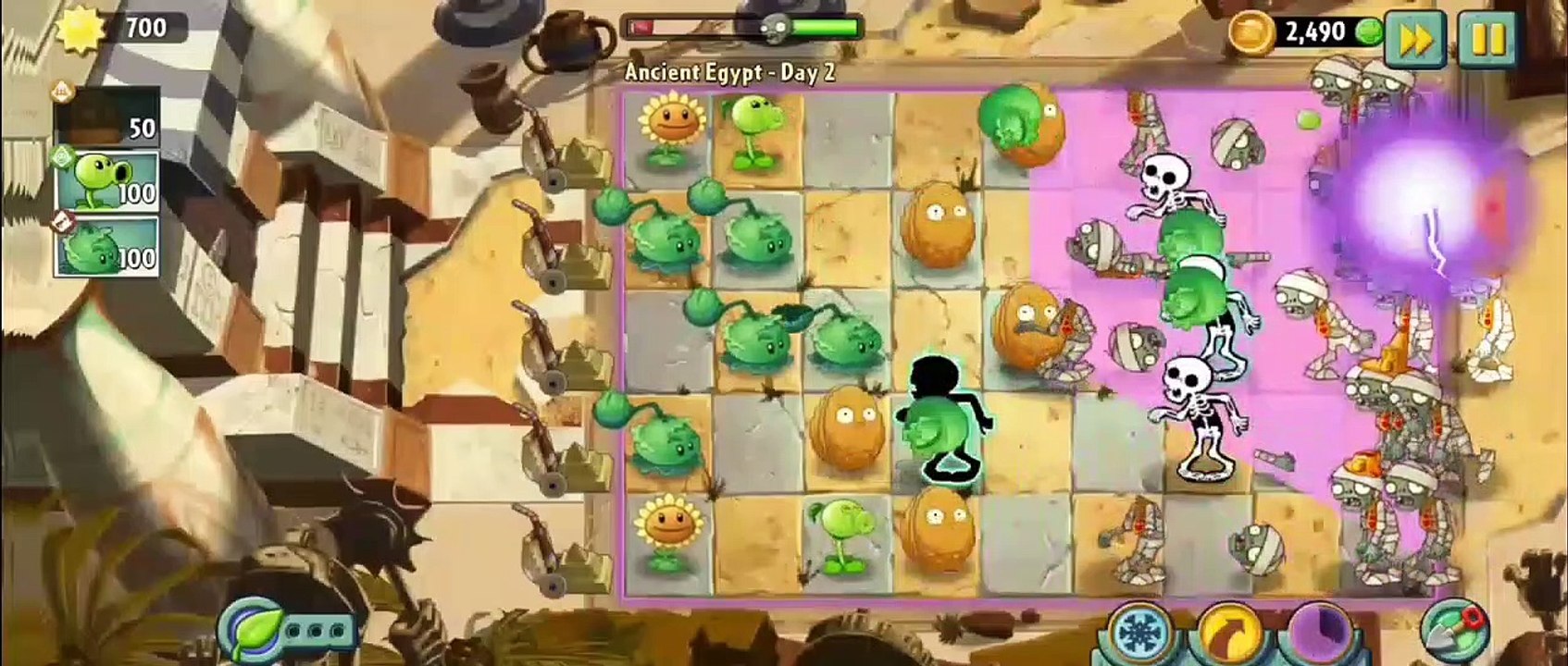 Ancient Egypt Day 2 | Plants vs Zombies 2