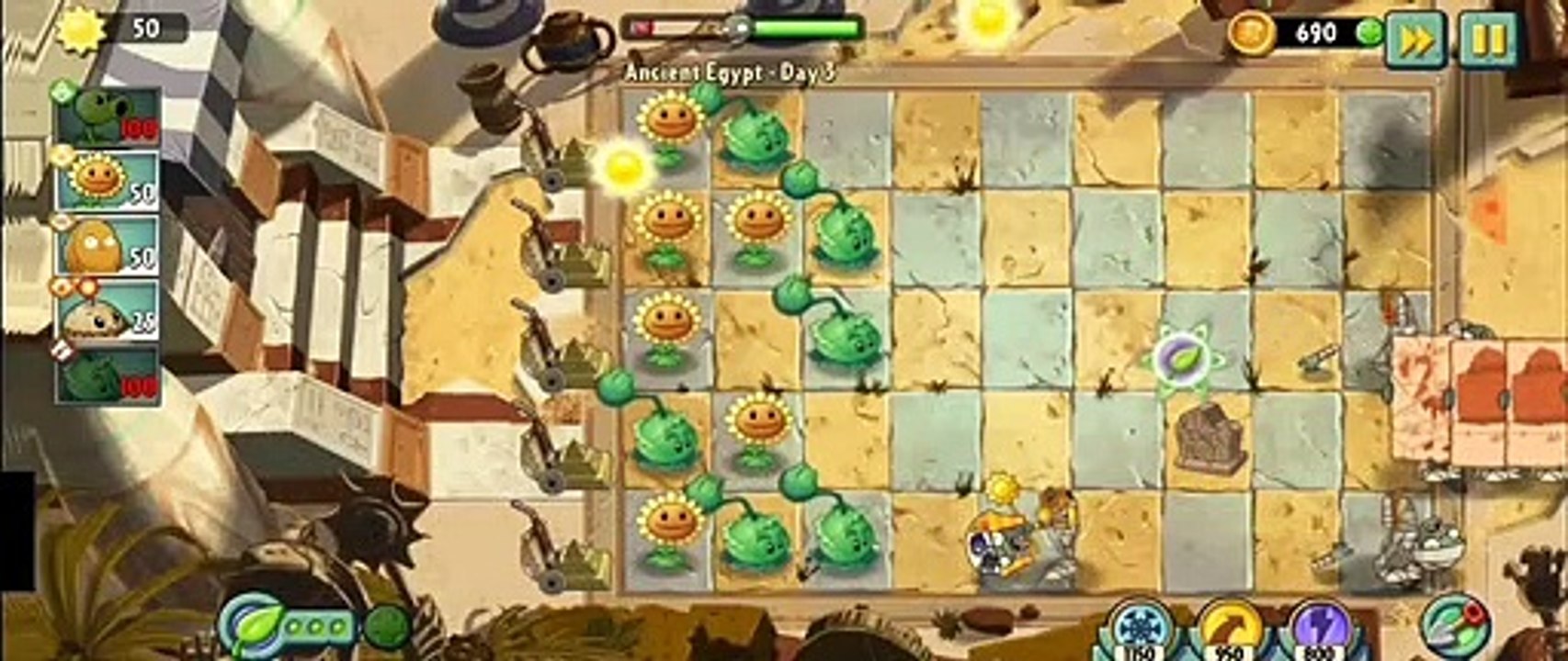 Ancient Egypt Day 3 | Plants vs Zombies 2