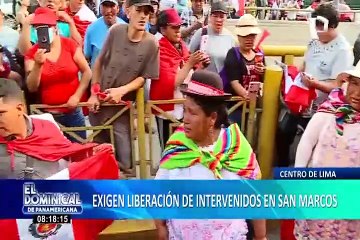 Desalojo de San Marcos: 193 personas continúan detenidas en las sedes de la Dirincri y la Dircote