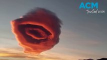 Strange UFO-like cloud appears above Turkish city
