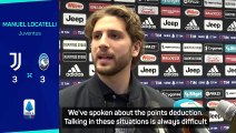 Juventus players united despite points deduction says Locatelli