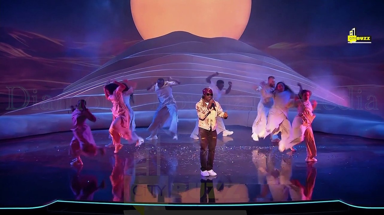 Rema and Dalia Mubarak 's Performance at Joy Awards 2023 In Saudi Arabia
