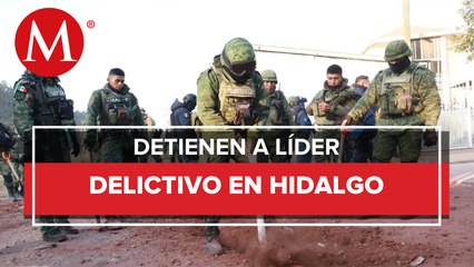 Detienen a 'El Concho', principal líder huachicolero y narcomenudista de Cuautepec de Hinojosa