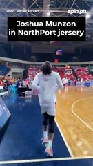 Joshua Munzon Debuts in NorthPort Jersey | PBA Action 🏀