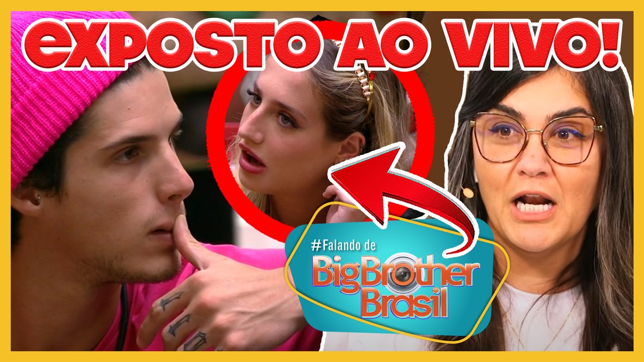 BBB23: GABRIEL É EXPOSTO POR TADEU, TENTA FAZER BRUNA DEFENDÊ-LO, VAI PRO PAREDÃO, MAS VOLTA