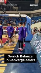 Jerrick Balanza Showcases Dynamic Play in Converge Colors 🏀