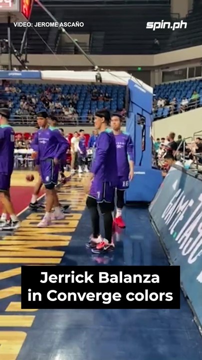 Jerrick Balanza in Converge colors  #pba