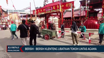 Bersih - Bersih Klenteng Libatkan Tokoh Lintas Agama