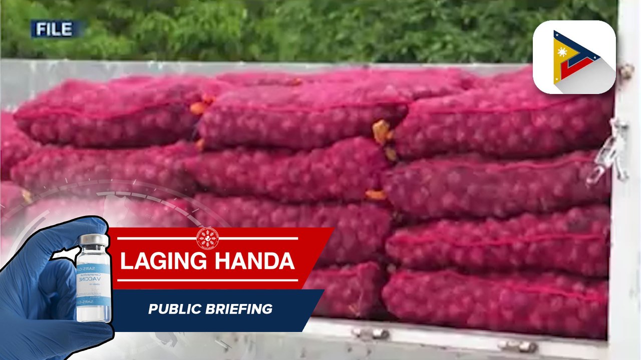 Unang batch ng mga inangkat na sibuyas, dumating na sa bansa ayon sa DA-BPI